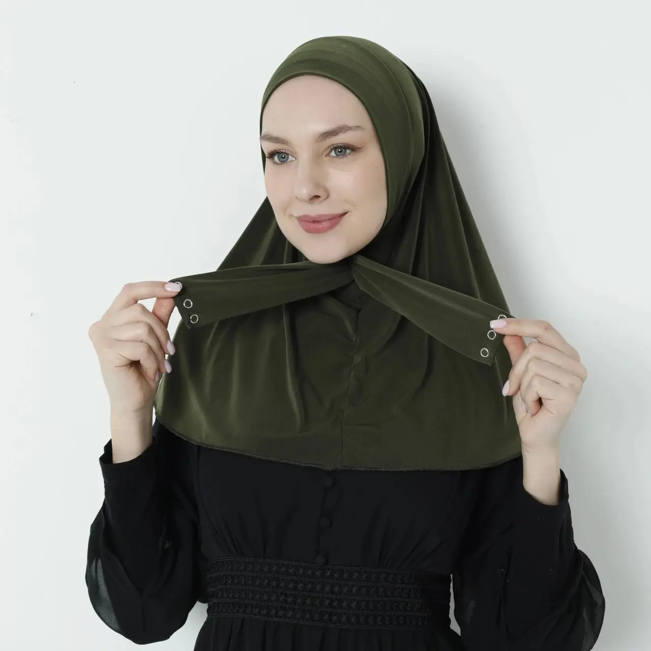 Премиальный мусульманский хиджаб в стиле стамбурга Для женщин-элегантный