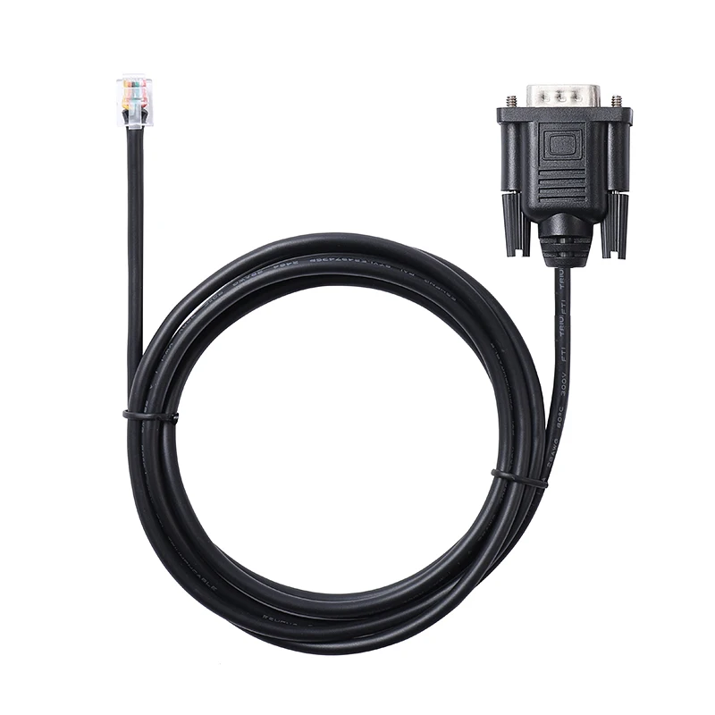 9-контактный Штекер D-sub DB9 к RJ11 6P6C управляемый коммутатор кабель последовательной