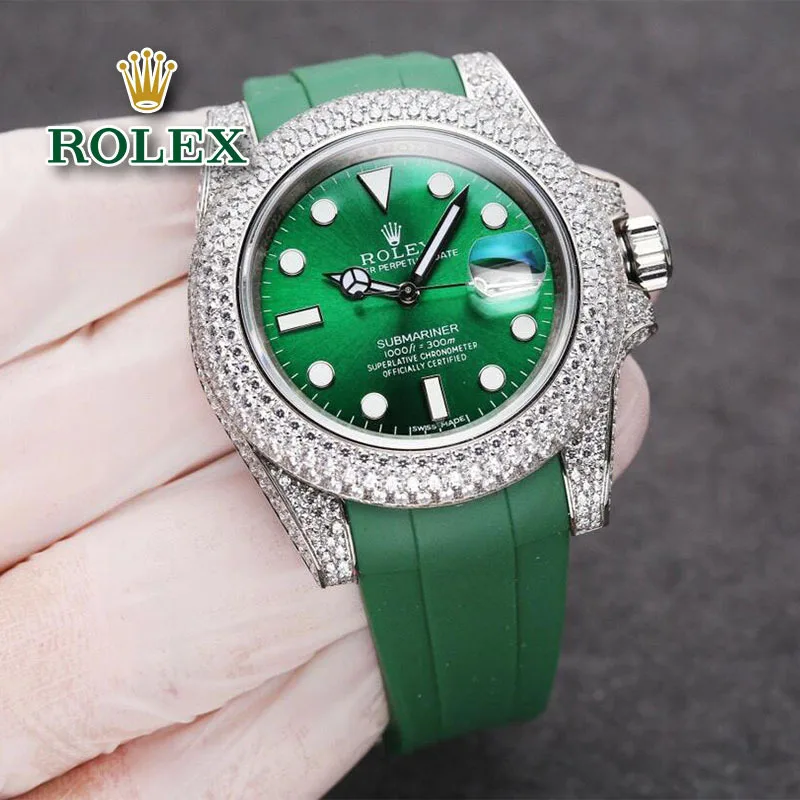 Часы Rolex в стиле 2024 новые осенние и зимние модные тенденции роскошные брендовые