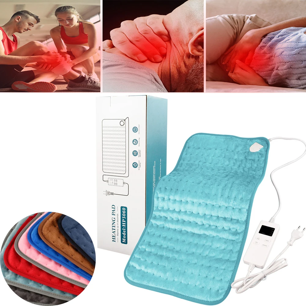 

Electric Blanket 220/110V Thicker Heater Heated Blanket Mattress Thermostat Heating Blanket Winter Body Warmer Back Pain Relief