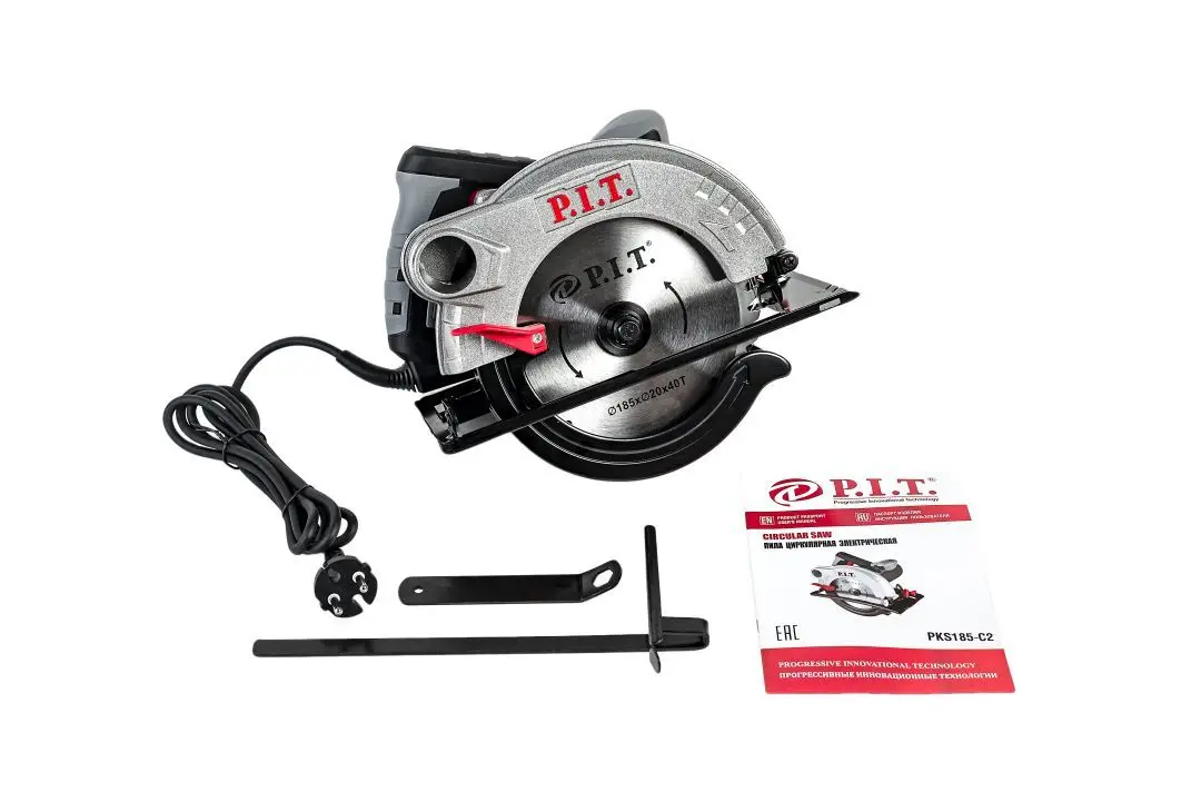 Круглая пила P.I.T. Pks185-c2 | круглые инструменты и электроинструменты для дома Электрооборудование митра диск электроника для строительства.
