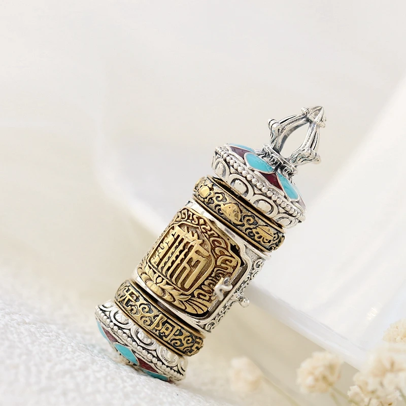 Подлинная Подвеска из искусственного серебра в стиле ретро подвеска ностальгия