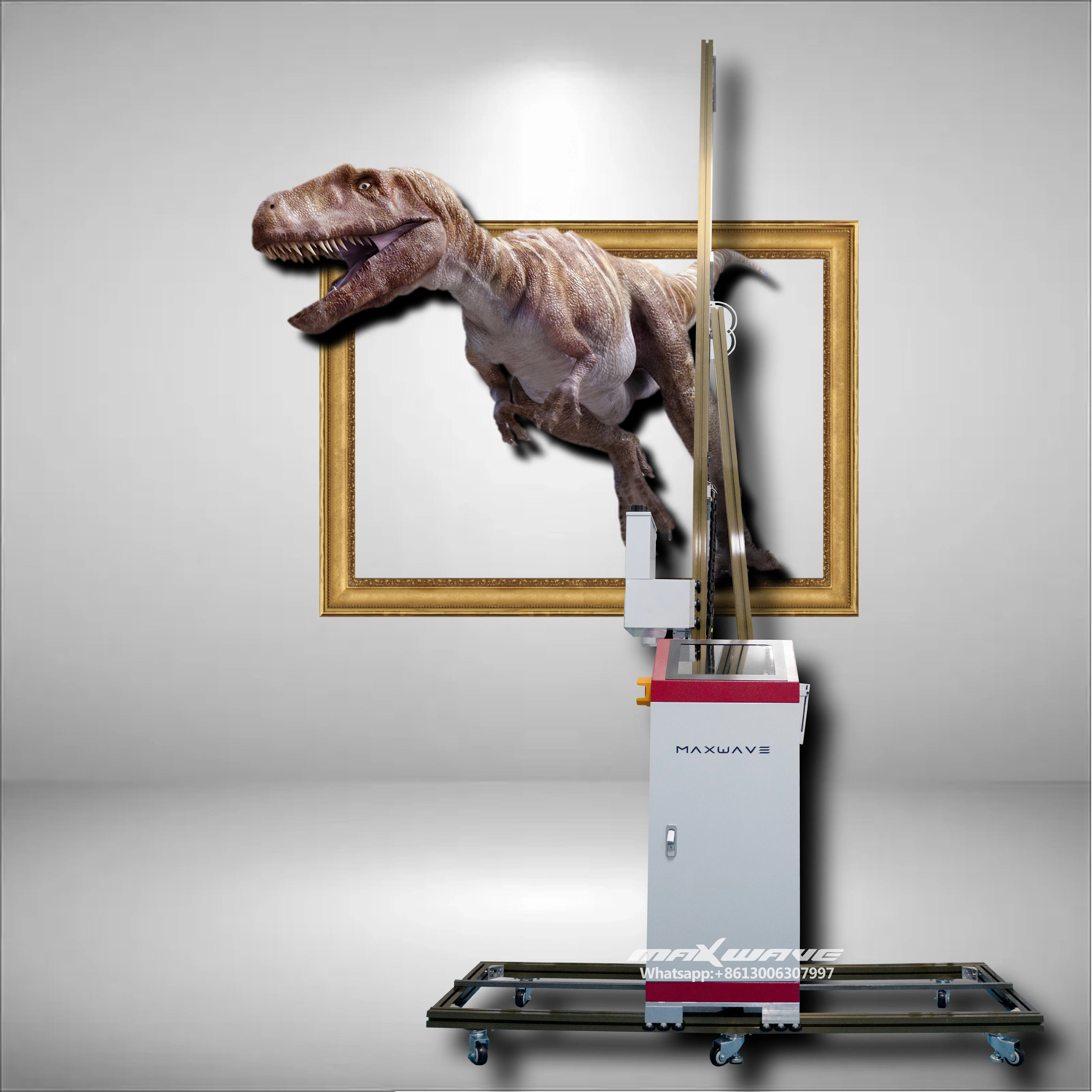 

Vertical wall painting machine Outdoor and indoor wall printing machine HD precision 3D TV background wall printer