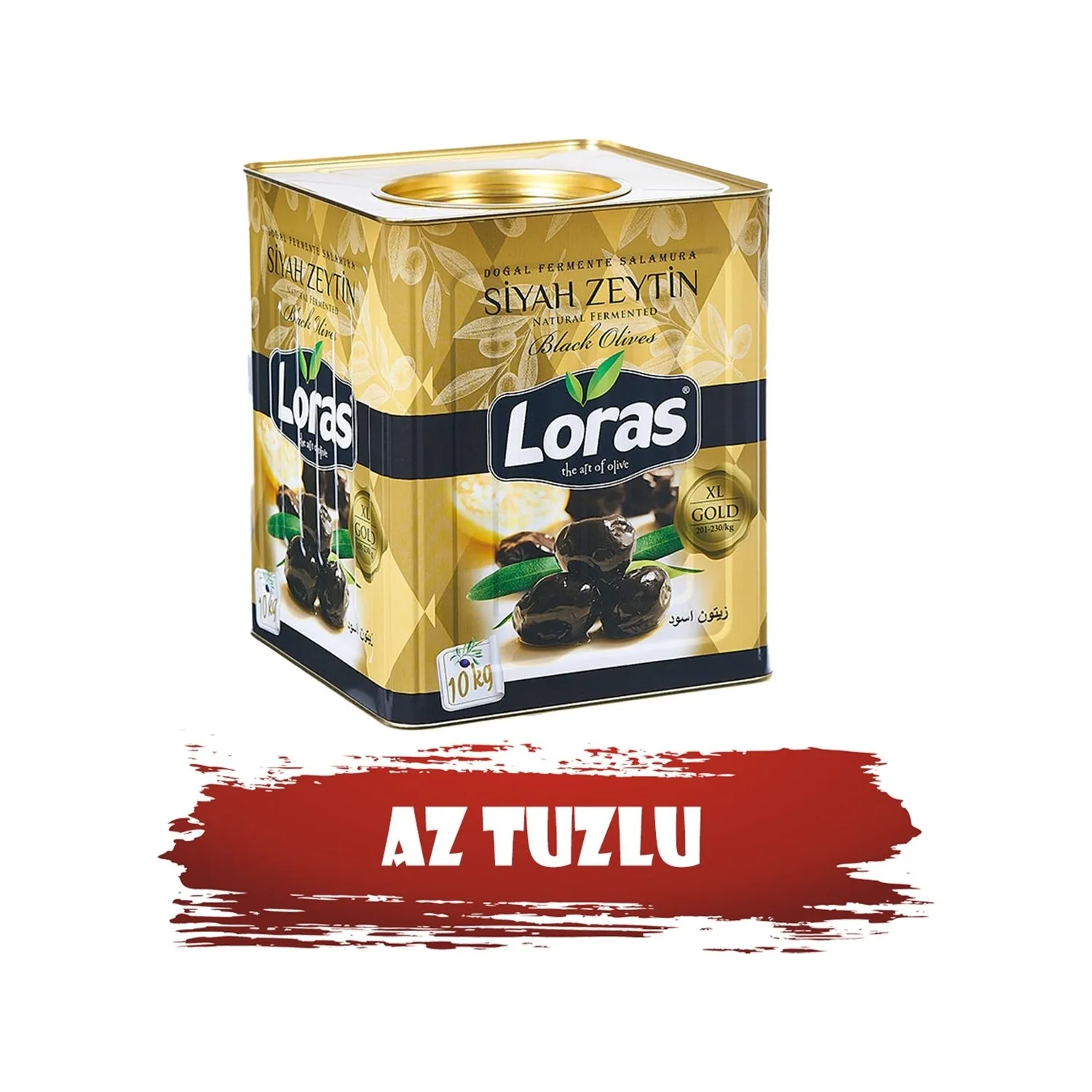 Loras Жестяная банка Gemlik Black