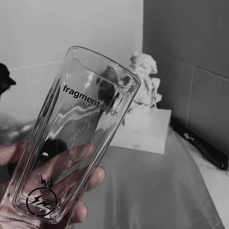 

Hiroshi Fuj%iwara Trendy Single Item Limited Clear Glass Water Bottle Furniture Ornament