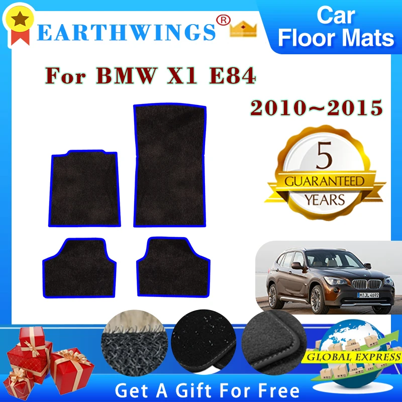 

For BMW X1 E84 2010~2015 2011 2012 Car Floor Mats Rugs Panel Footpads Carpets Cape Cover Anti Slip Foot Pads Sticker Accessories