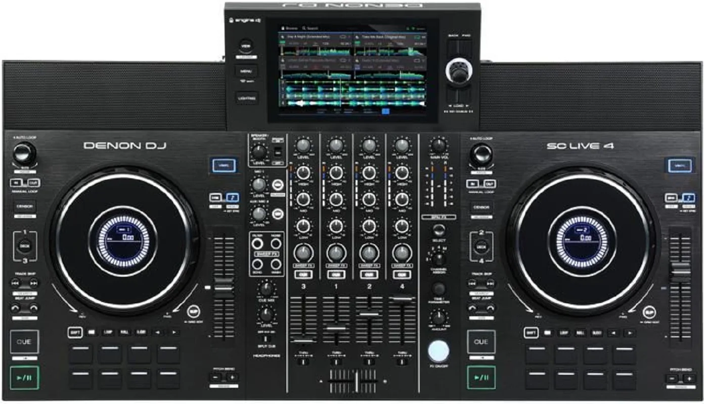 

100% AUTHENTIC Denon DJ SC Live 4 Standalone DJ Controller