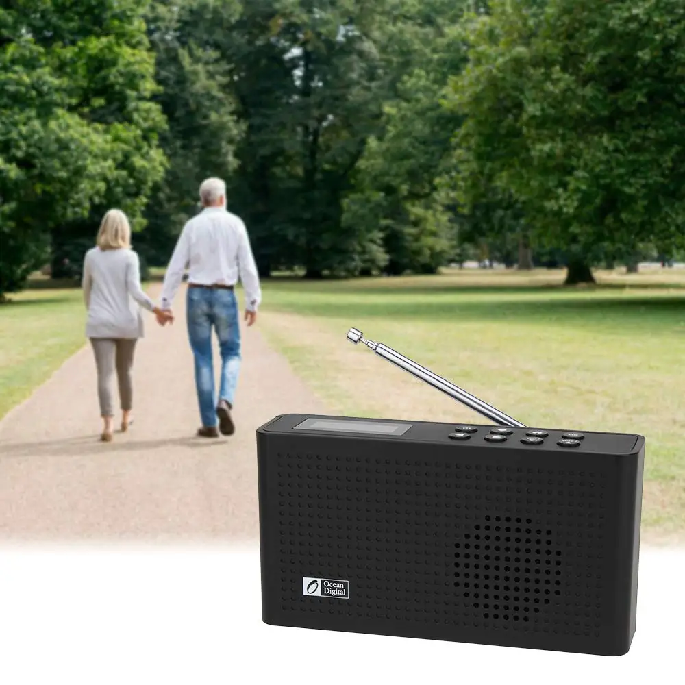 Интернет радио Ocean Digital WR-26F Работа от аккумулятора, Wi-Fi, FM ...