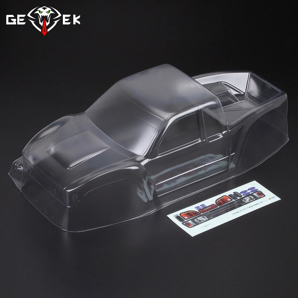 

1/10 Cliffhanger High Performance Pickup PC Clear Body 12.3" 313mm Wheelbase for RC Crawler SCX10 LCG Chassis RGT 86100 Redcat