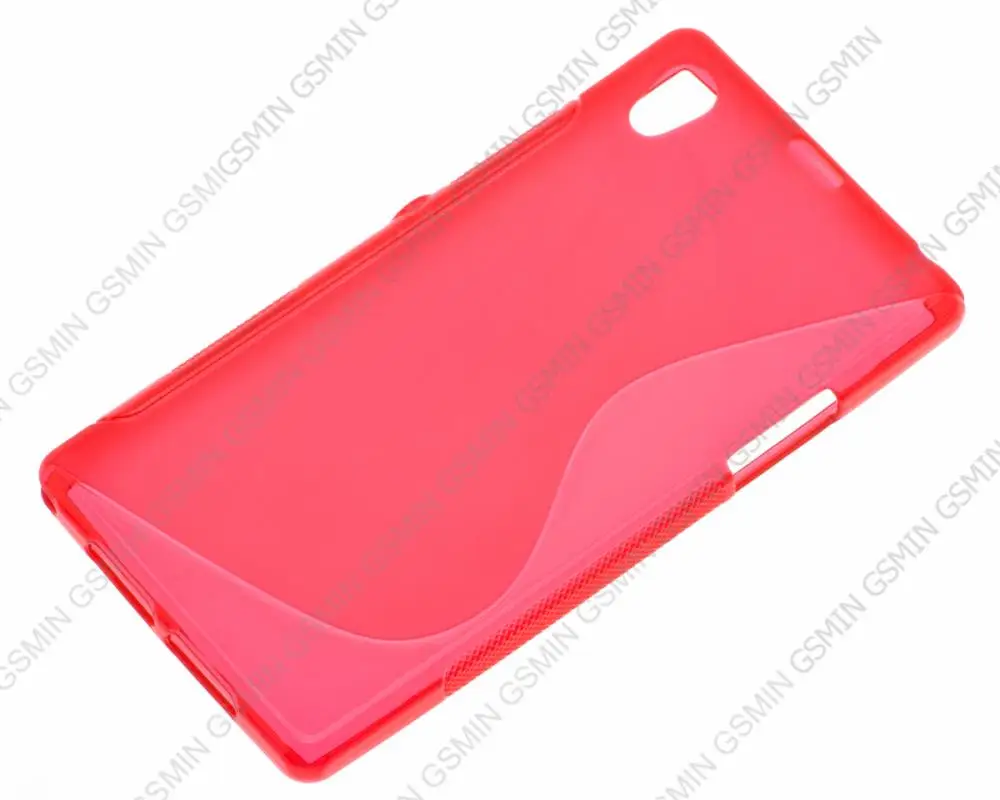 Silicone cover for Sony Xperia Z1/I1/c6903 S-line TPU case (red) | Mobile Phone Cases &amp Covers