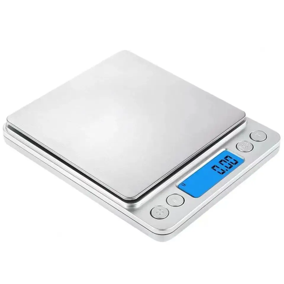 

Digital Kitchen Scale With LCD Display 3kg/0.1g Multifunction Coffee Balance Stainless Steel Panel Precise Scale for Kitchen