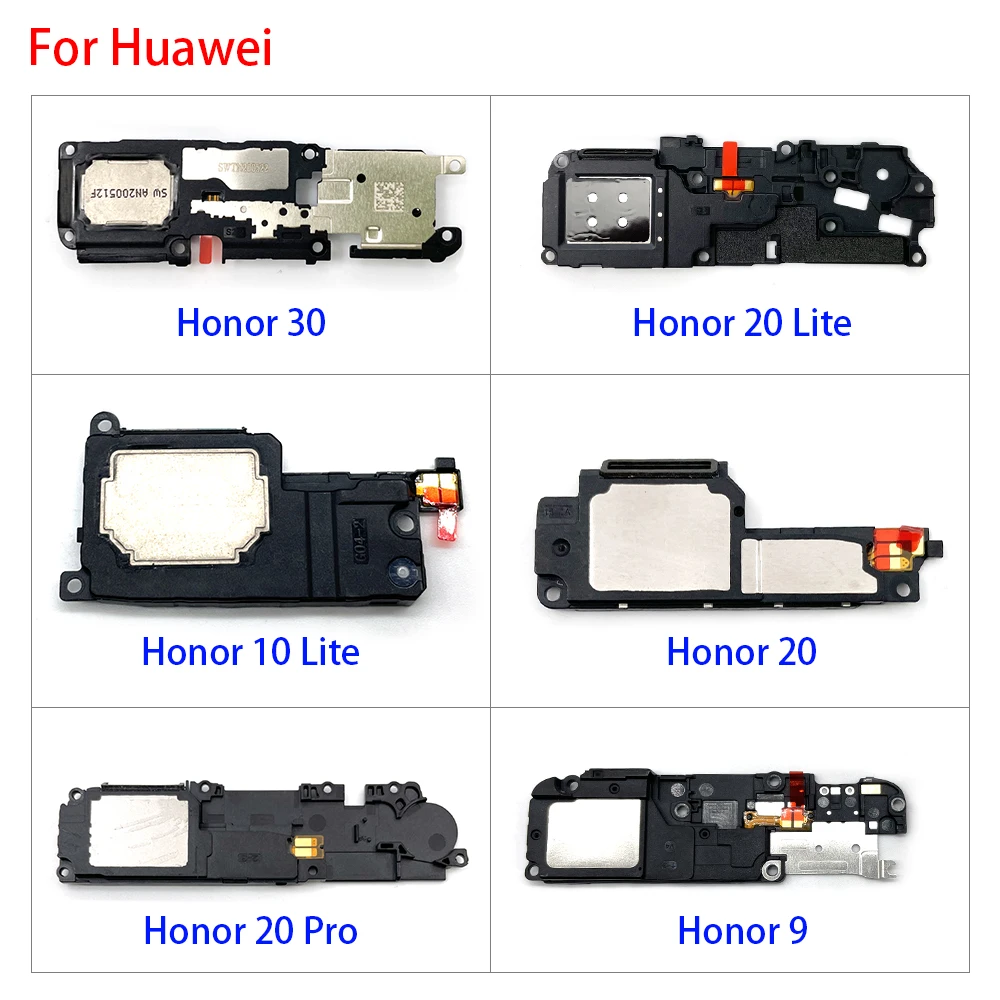 

10 шт. новый громкоговоритель для Huawei Honor 30 30S 20 10 Pro Lite громкий динамик ЗУММЕР кольцо гибкий запасные части