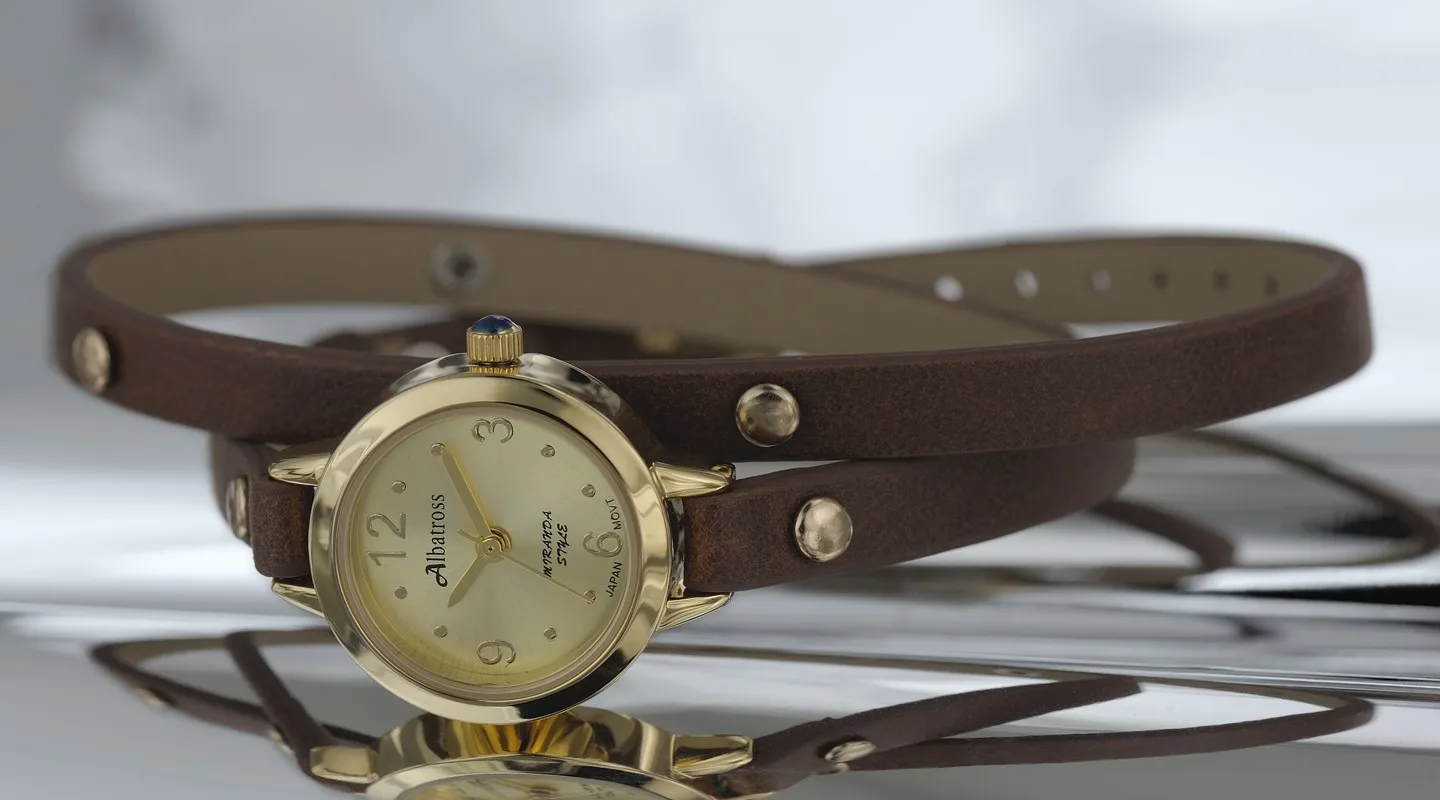 Женские наручные часы ALBATROSS Арт # 5565 Часы женские с ремешком на два оборота |