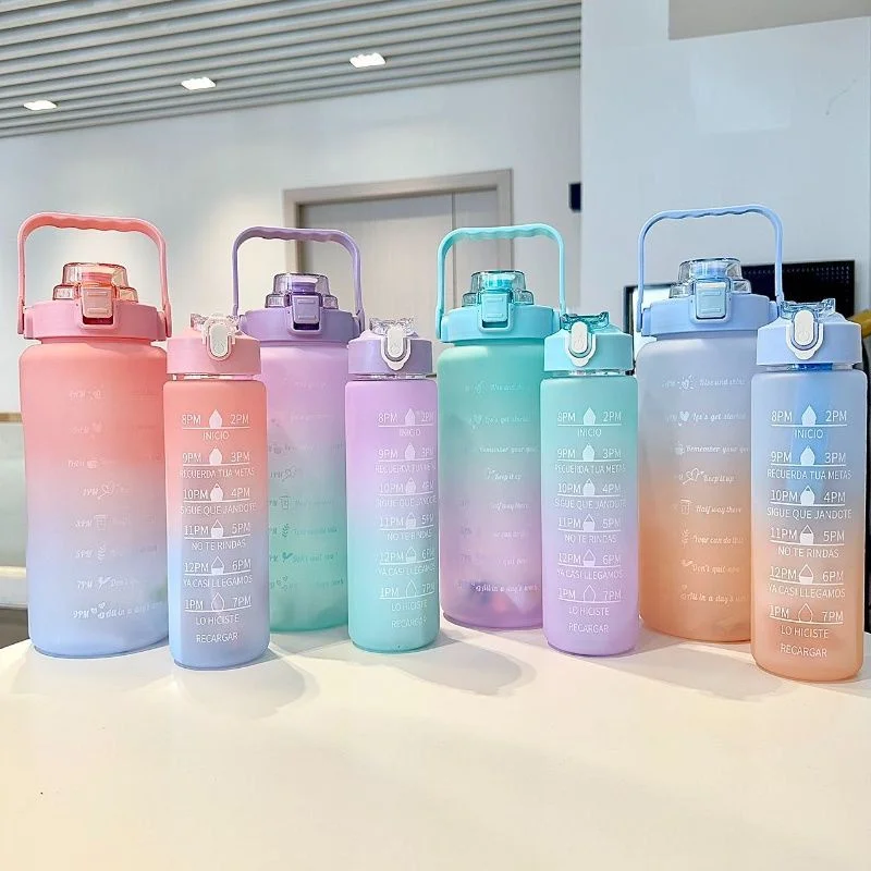 

2 Liters Bottles Kit + Bottle 900ml Phrases and Hours