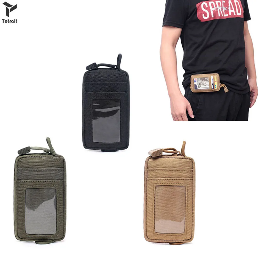 

Totrait Tactical High New Quality Small Waist Portable Bag Multi-function Accessory Holder Camping Pouch