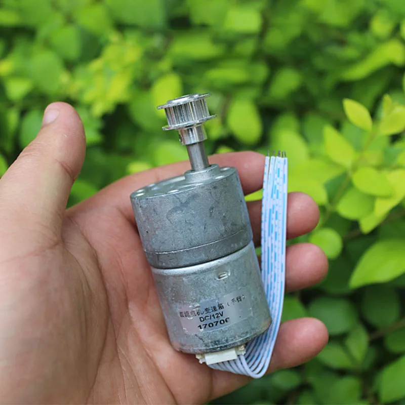 1 шт. DC 12 В 180 об/мин бесщеточный Шестеренчатый двигатель ed подшипники передние и задние шарикоподшипники полностью металлический Редуктор