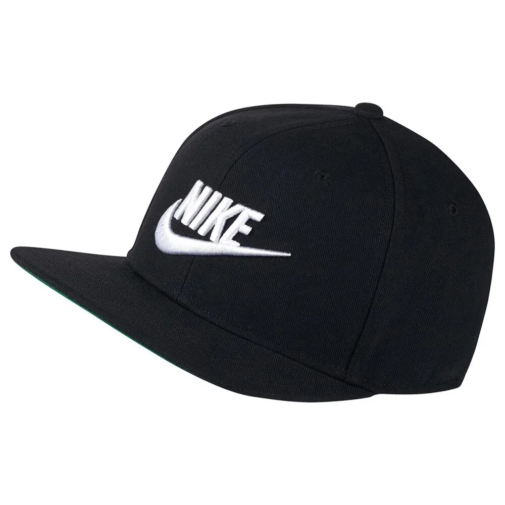 100% оригинальная регулируемая мужская кепка Nike Sportswear Dri-Fit Pro Futura — черная 891284-010