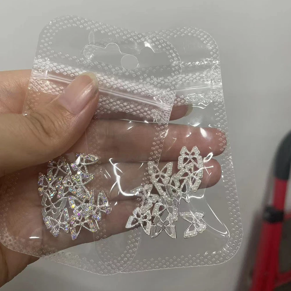 10 шт. металлические подвески для ногтей