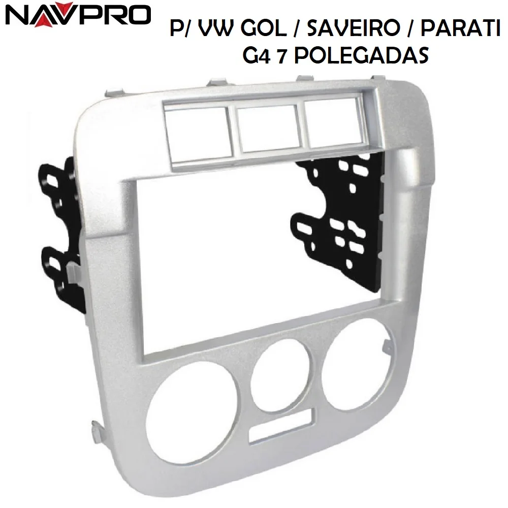 

FOR VW GOL VOYAGE SAVEIRO G4 7 POLEGADASFrame/Fascia and connecting cables for NAVPRO CASKA Multimedia Center installation
