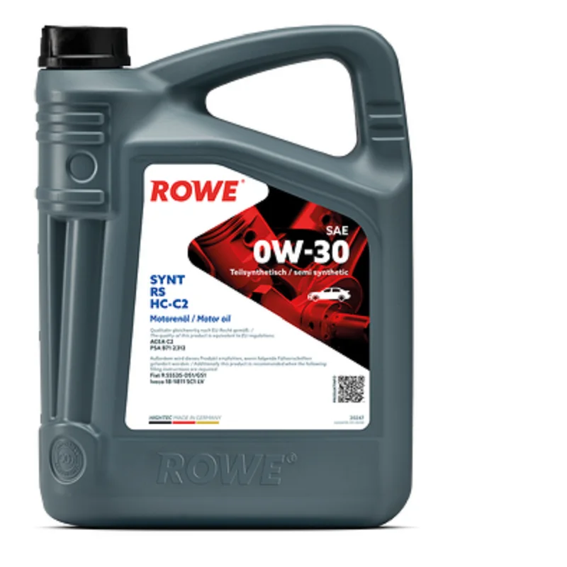 Масло Моторное Rowe Hightec Synt Rs 0w30 Hc-C2 Синтетическое 5 Л 20247005099 |