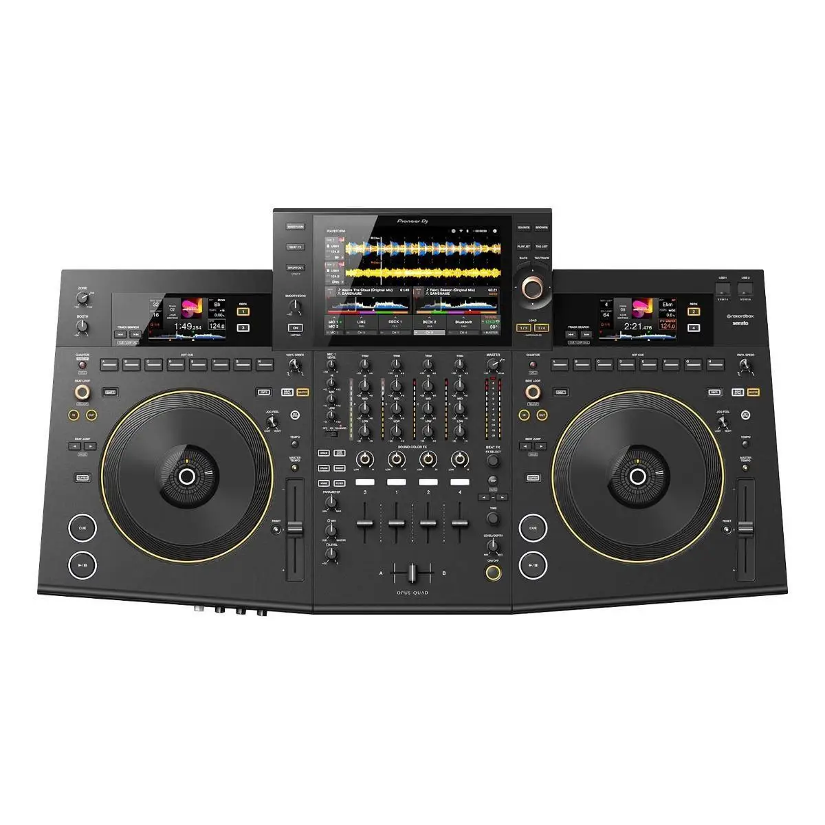 

HOTTEST DEAL!! Pioneer DJ OPUS-QUAD 4-channel DJ System with Table and Scrim - Black