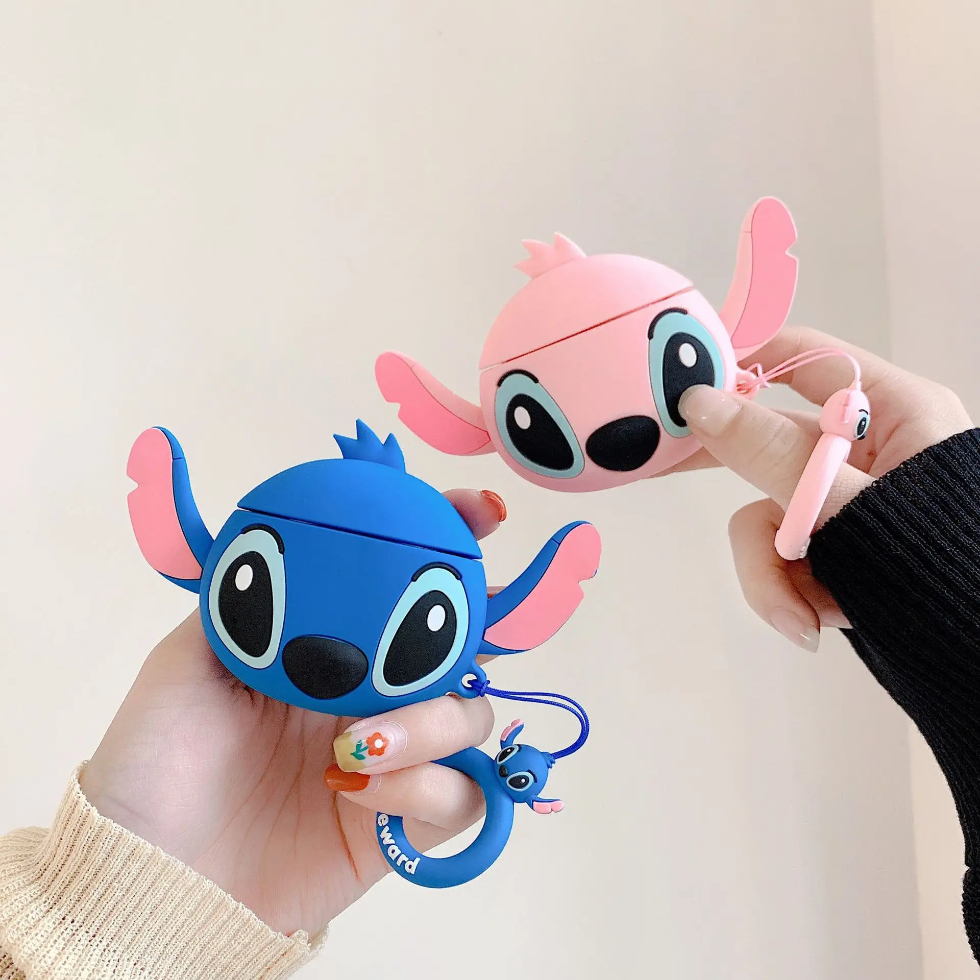

AirPods 1 2 3 Pro 3D cute cartoon for Charging Soft Silicon Cover Wireless Bluetooth headphone case Headphone accessories