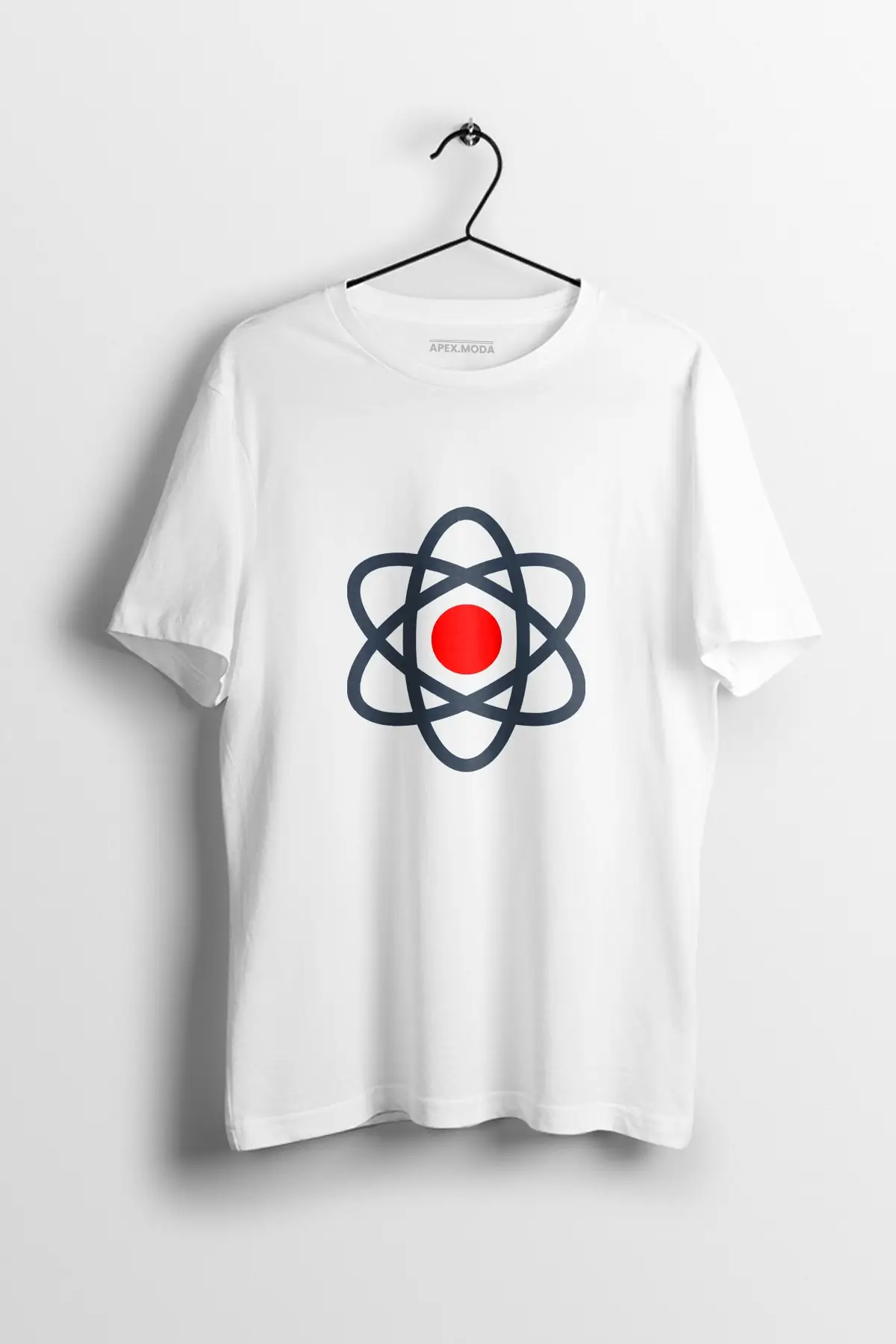

Футболка Aocean Atom в стиле оверсайз, мужская рубашка с принтом, модная уличная одежда унисекс
