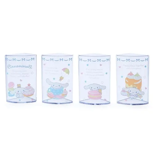 Подставка для ручек Sanrio Синий Саксофон Пластиковая Cinnamoroll Вращающаяся на 360