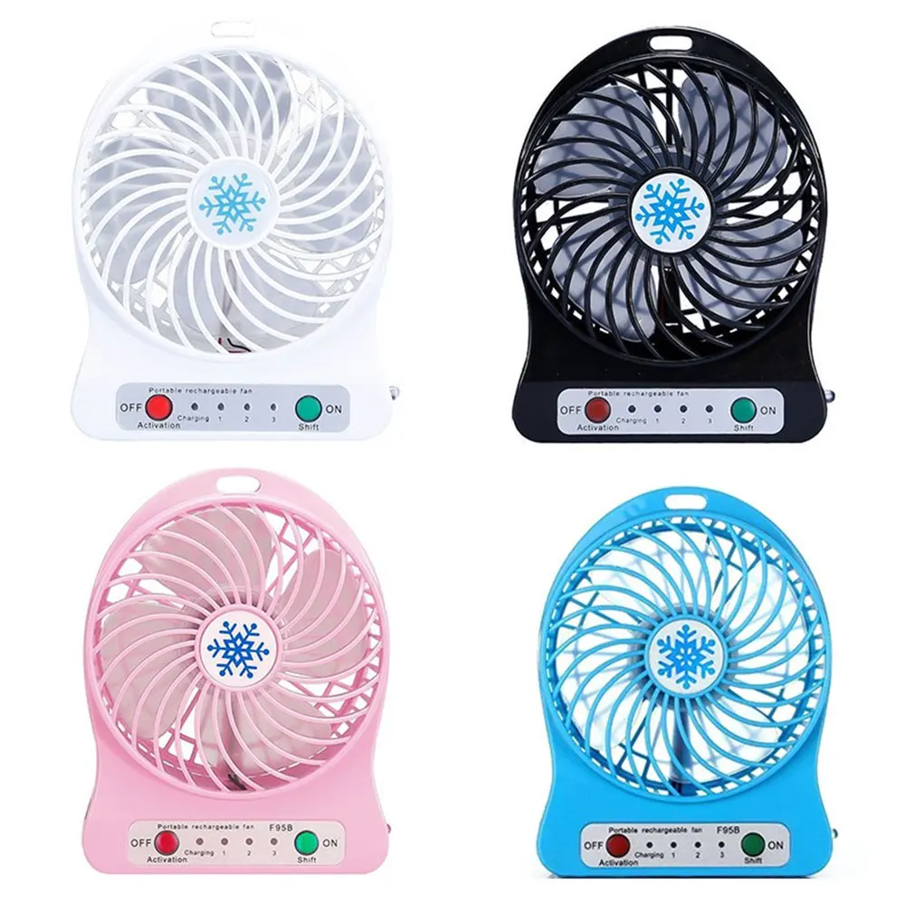

Multifunctional Lithium Battery Charging Electric Fan Portable Outdoor Mini Handheld Fan Snowflake Without Battery