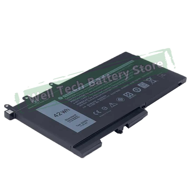 Аккумулятор 11 4 в 42Wh 3dddg для ноутбука DELL E5580 E5480 E5280 M3520 M3530