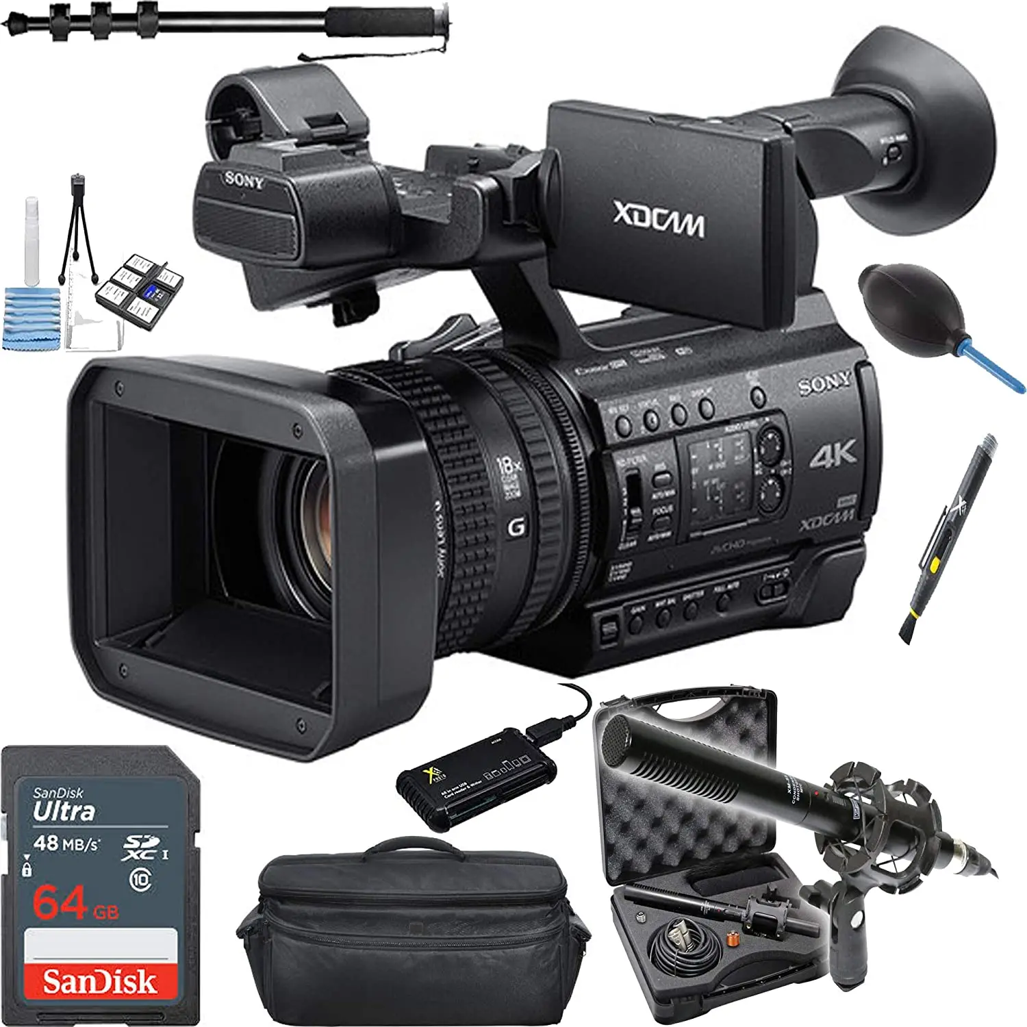 

100% Best Quality Buy 2 Get 1 Free PXW-Z150 4K XDCAM Professional Camcorder