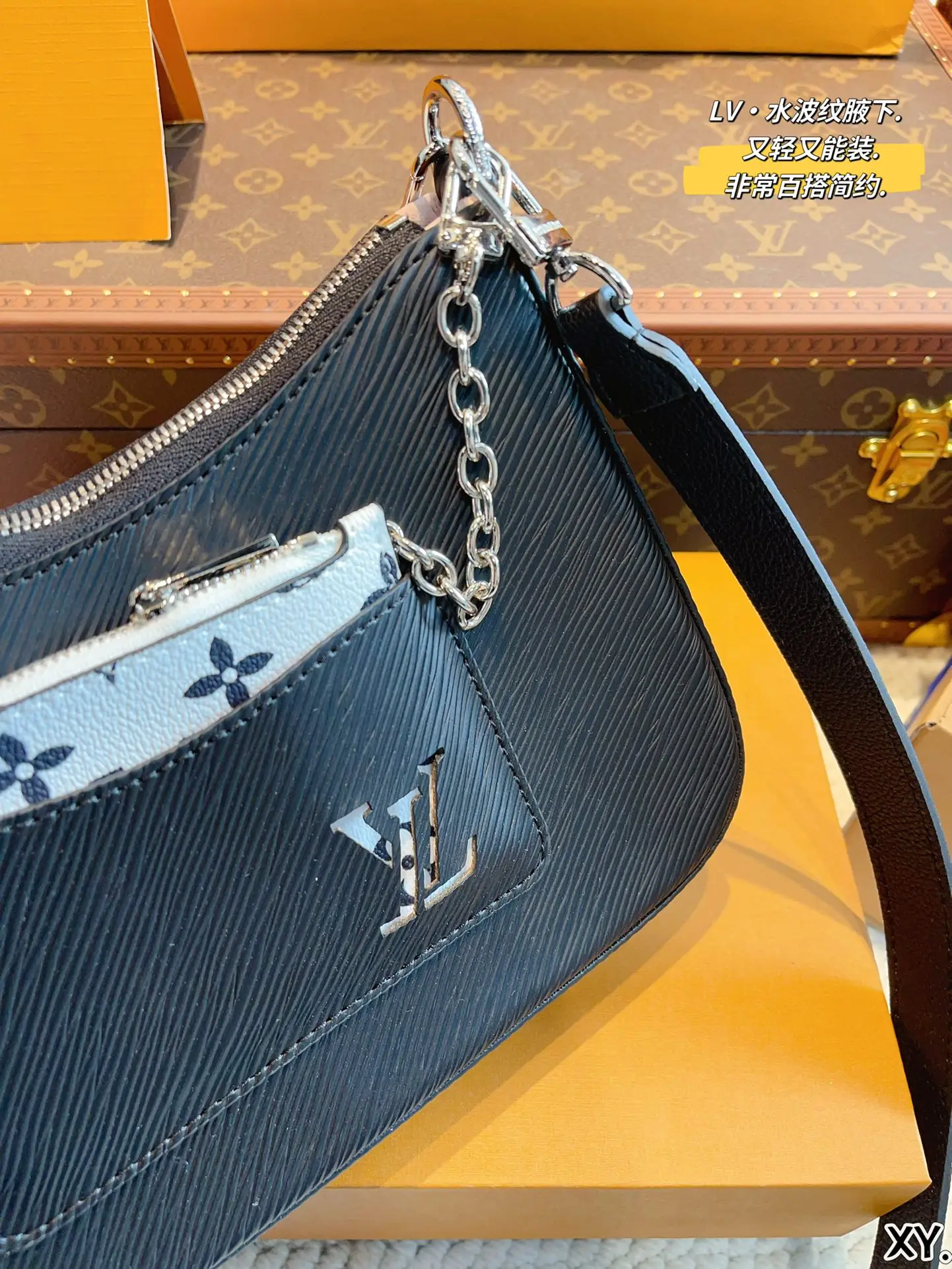 Сумка-тоут Vuitton LV Louis Cope 1:1 2024 Новая женская сумка-кошелек через плечо модная