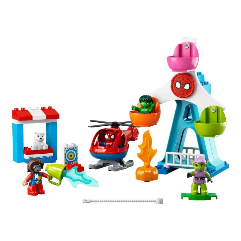 Конструктор LEGO 10963 Duplo - Человек-паук и его друзья: приключения на ярмарке