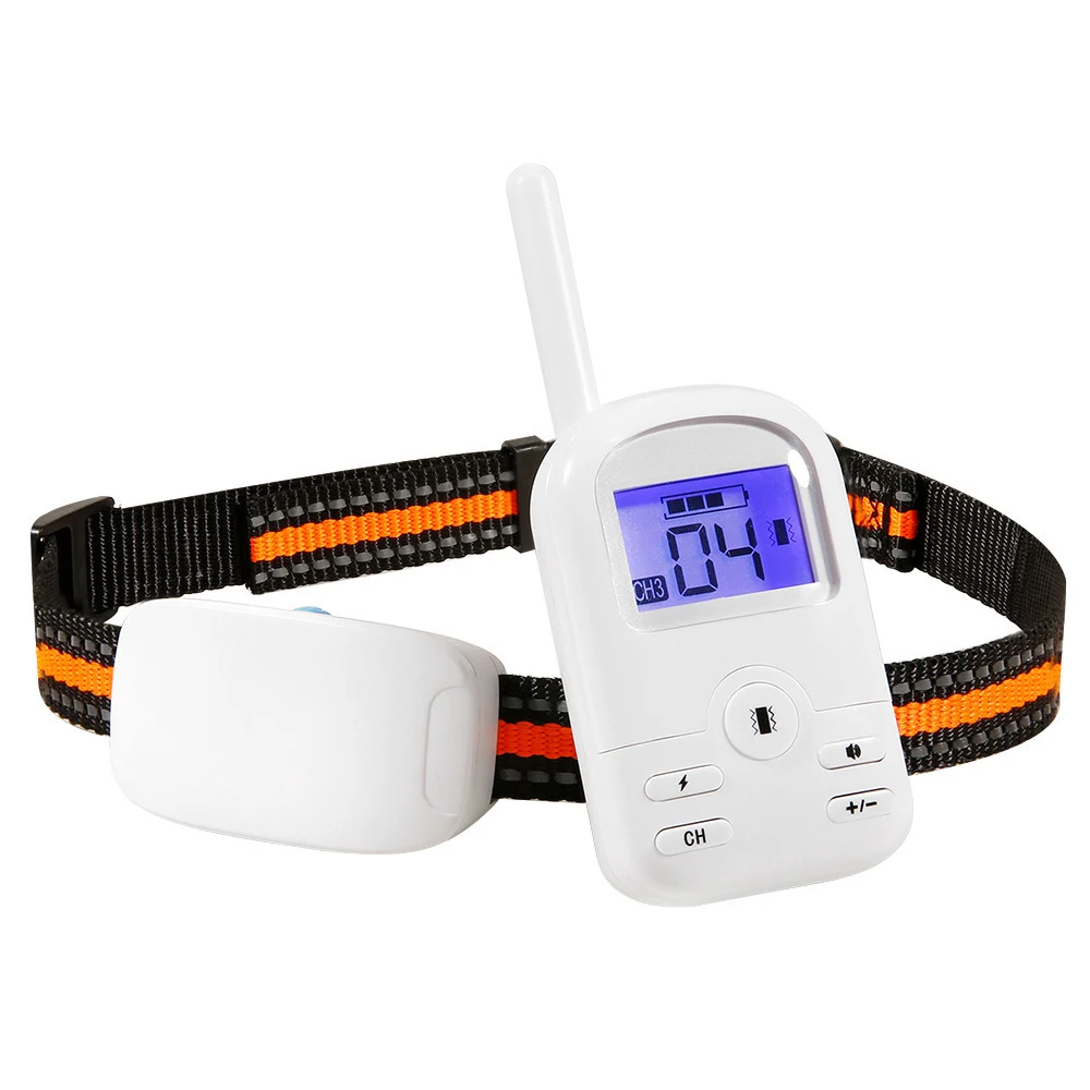 

10 PCs Dog Training Bark Stopper 800M Remote Control Electric Shock Vibration Warning Pet Supplies Electronic Collar Waterproof