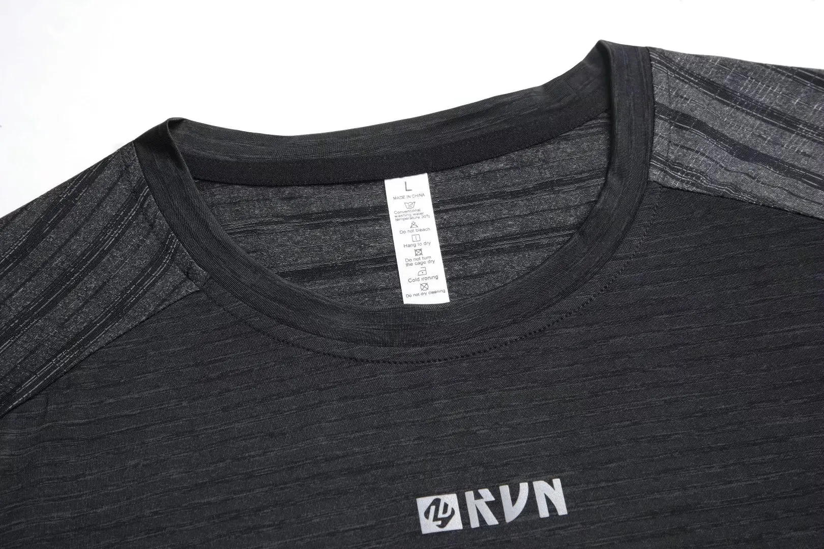 Men Quick Dry Running T-shirt Fitness Sports Top Gym Training Tees Breathable Jogging Casual Sportswear