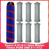 hepa filter roller brush for tineco a10a11 hero a10a11 master tineco pure one s11s12 series vacuum cleaner accessories