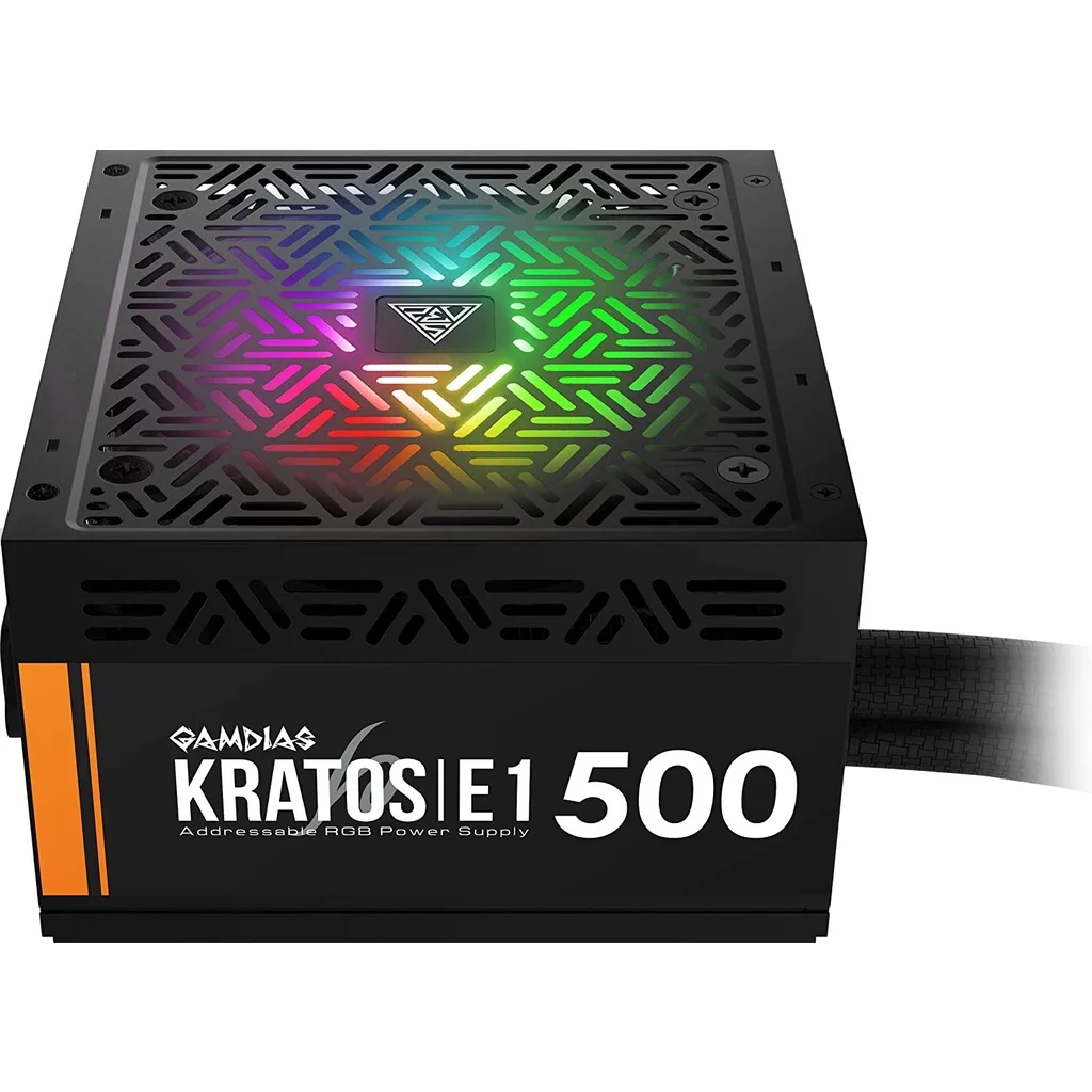 

Fonte Gamer Gamdias Kratos E1 500W, RGB - GD-Z500ZZZ