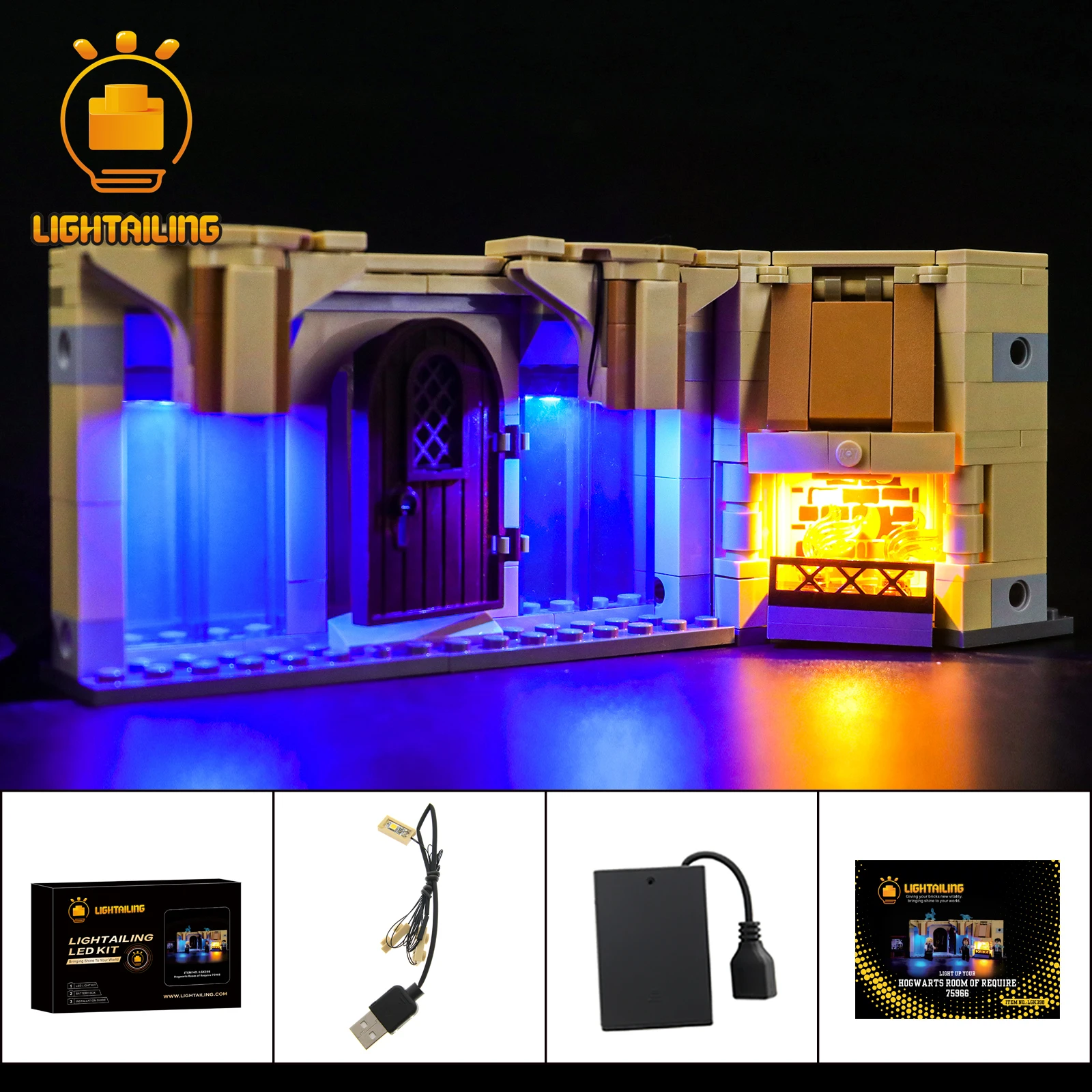 

LIGHTAILING LED Light Kit for 75966 Building Block Set (NOT Include the Model) Toys for Children