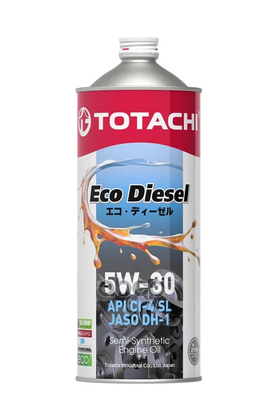 TOTACHI Масло Моторное Totachi  Eco  Diesel  Semi-Synthetic  Ci-4/Sl    5w-30      1л
