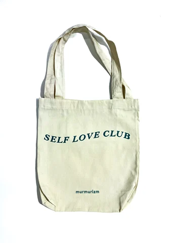 Шоппер, холщевая сумка SELF LOVE CLUB