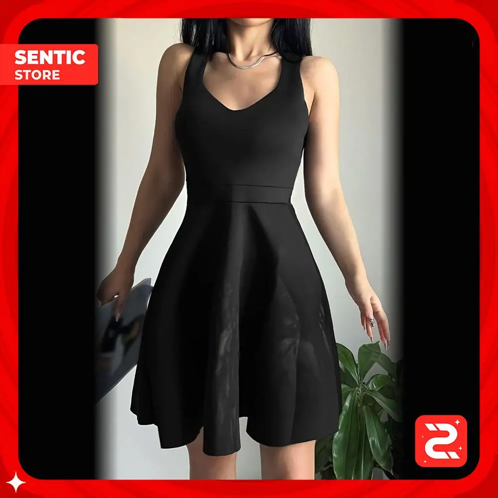 Deafox Черная плотная кружевная ткань с ремешком на спине для подводного плавания