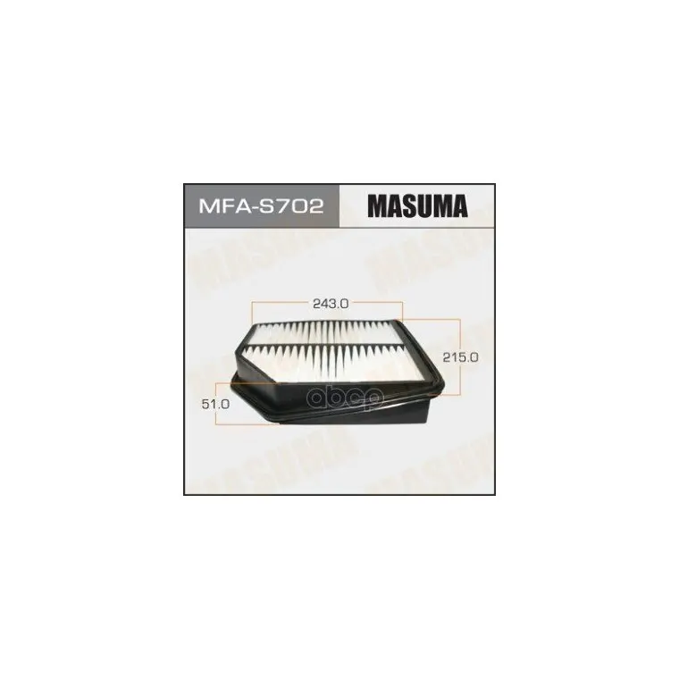 Mfa-S702_фильтр Воздушный! Suzuki Grand Vitara 07 Masuma арт. MFA-S702
