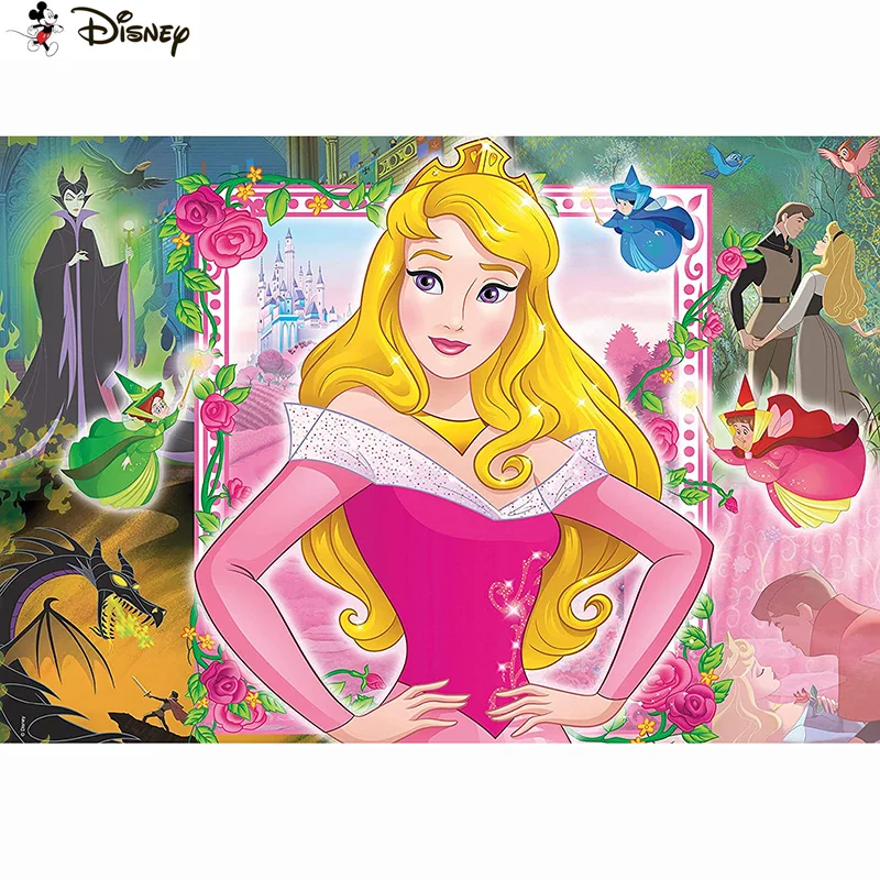 

Алмазная живопись Disney, вышивка крестиком «мультяшная принцесса», полноразмерная, круглая, «сделай сам», 5d алмазная вышивка, картина стразы, ...