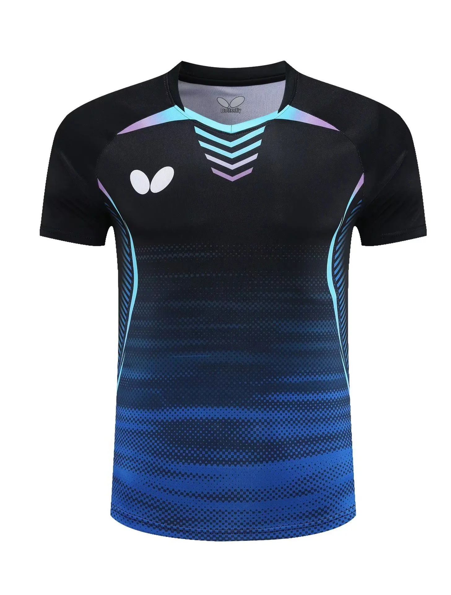 Men's T-shirts for Men Quick-Drying Tees Shirt Badminton Uniforms Table Tennis Clothing Printing T-shirts Boys Breathable Sport