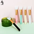 1 шт маска для лица кисть силиконовая маска для лица грязевая смешивания кисти 10 Цвет за счет складки, мягкая модная женской красоты кожи уход за лицом инструменты для макияжа