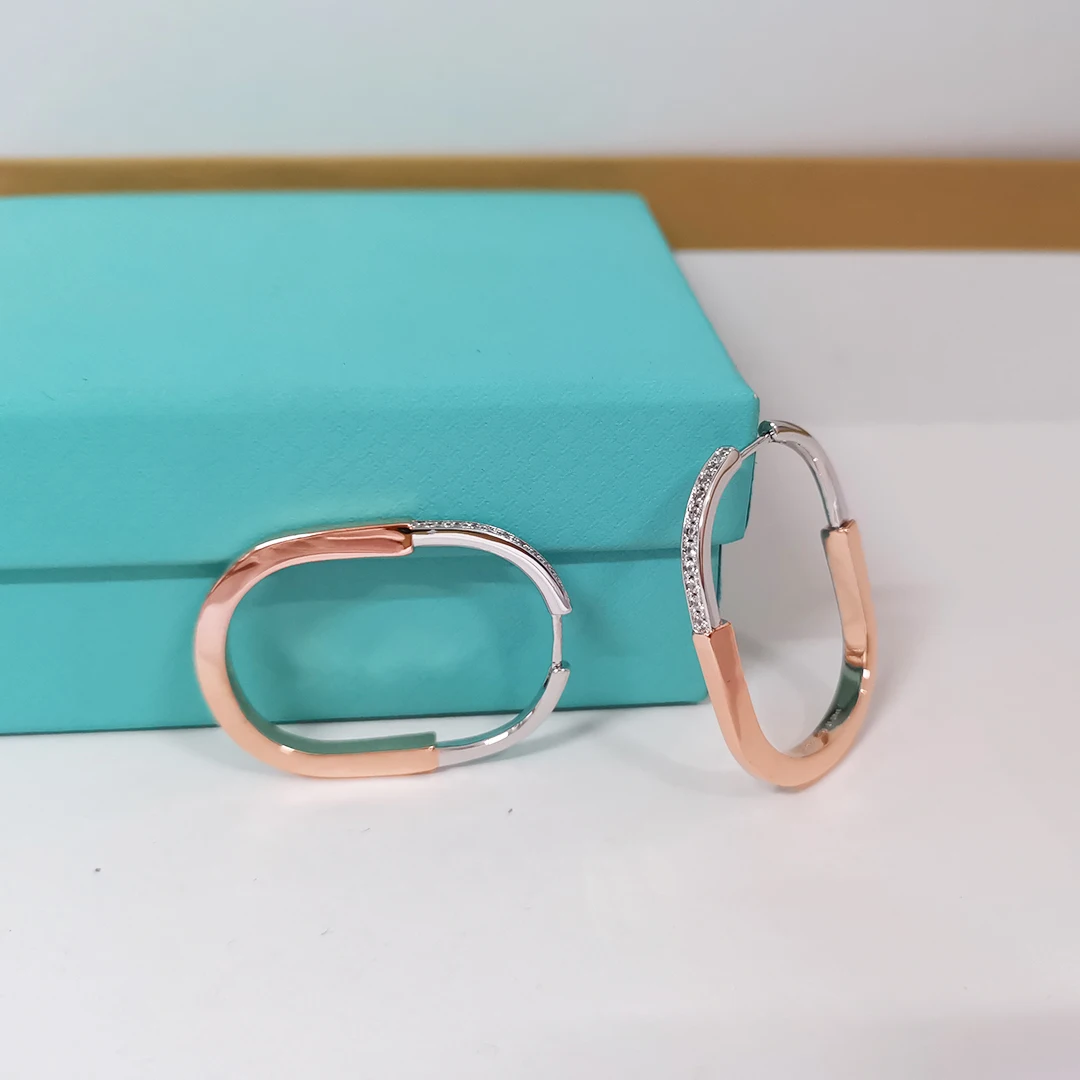 2023 Trend Hoops Earrings For Women Luxury Charms Party U Shaped Ear Studs Fashion Jewelry Gift Free Shipping Items