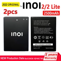 100 original 2pcs 2200mah inoi 2 battery for inoi 2 lite inoi2 lite rechargeable mobile phone high quality battery track code