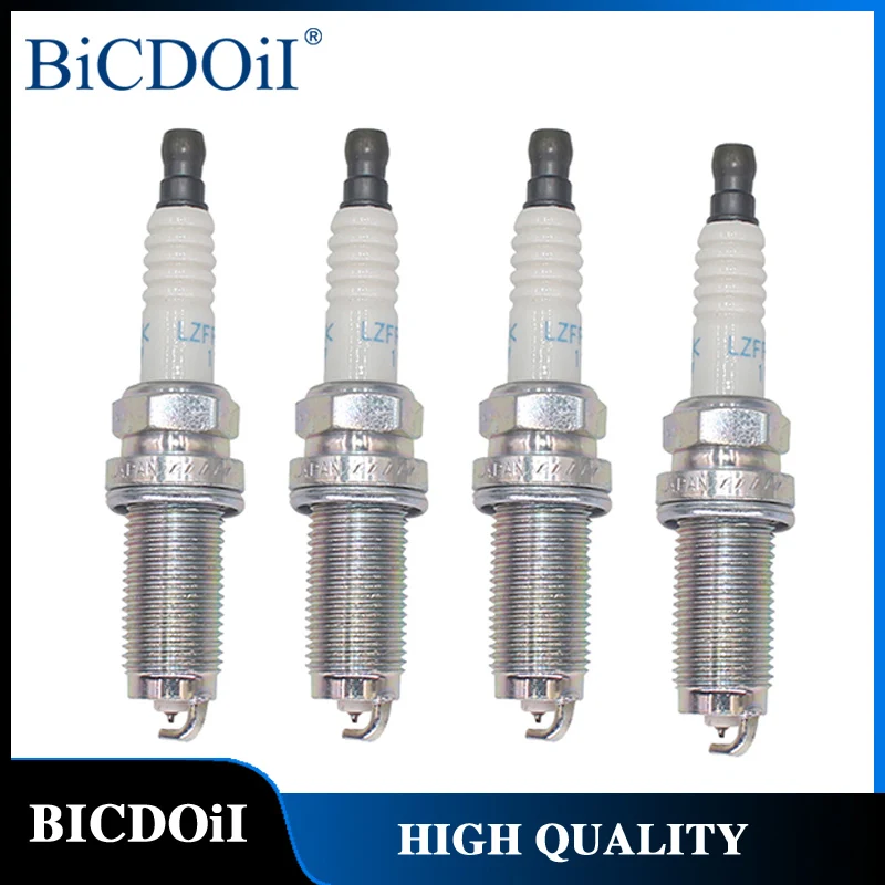 

BICDOII 1822A086 LZFR5BI-11 4/6 шт. иридиевая Свеча зажигания для Hyundai Mitsubishi Mirage KIA Nissan Peugeot Citroen свечи зажигания