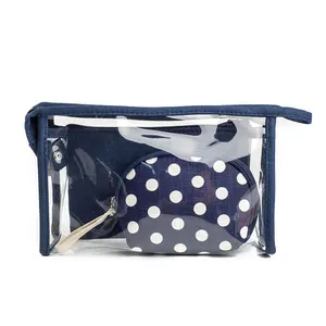 Косметичка Miyahouse из ПВХ для женщин многофункциональная, прозрачная дамская сумочка на молнии для косметики и ванной, дамская сумочка для косметики