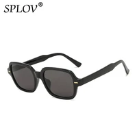 small rectangle sunglasses women men luxury brand vintage sun glass black yellow anti blue light shades clear glasses uv400